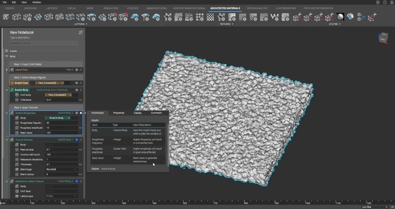 video of creating textured grips and handles for consumer products, part 1