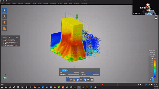 video: Multiphysics analysis of heat sinks from nTop in Ansys