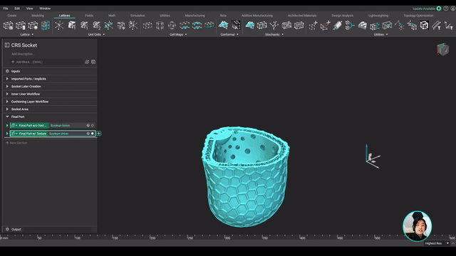 video: Prosthetic socket: Designed for additive manufacturing