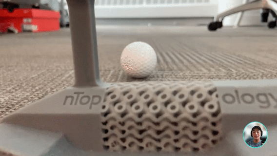 video: Golf putter meets nTop - How to design a golf putter for 3D printing
